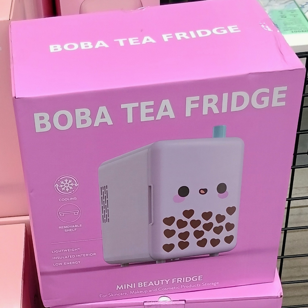 Purple Boba Tea Fridge